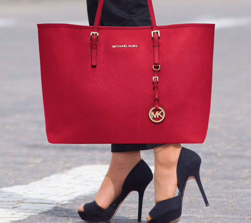 MICHAEL Michael Kors Handbag in Red