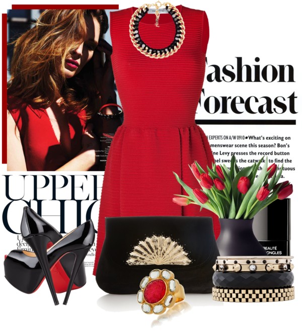What color shoes goes best with a red dress? - My Fashion Wants